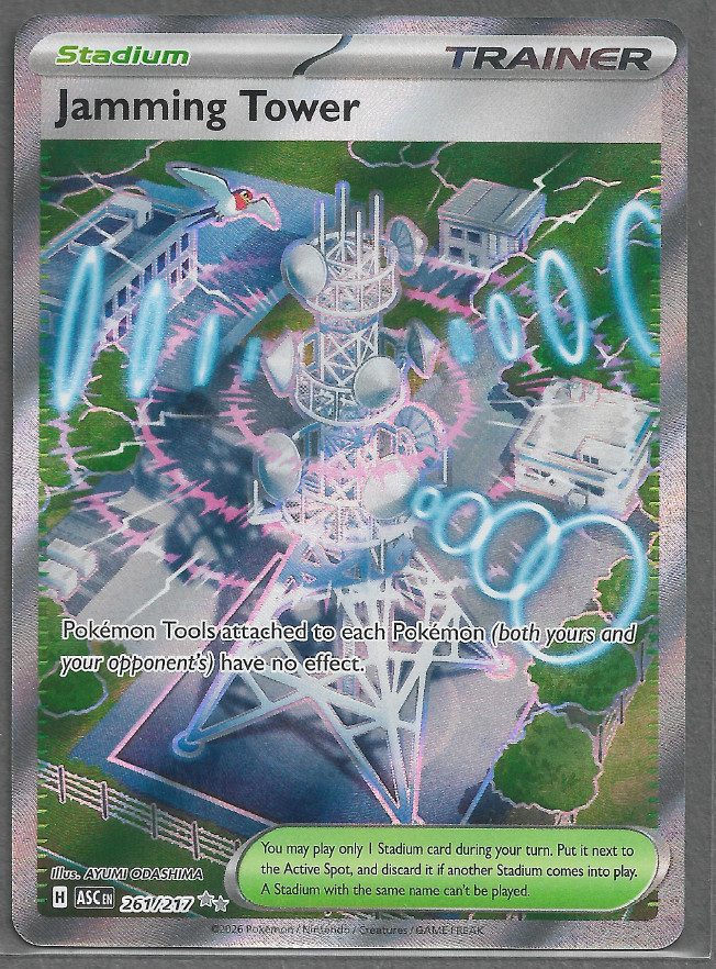 Pokemon Jamming Tower - Ascended Heroes 261/217 NM