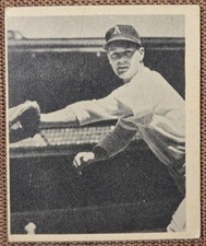 1948 Bowman #15 Eddie Joost Philadelphia Athletics Vintage Orignal Baseball Card