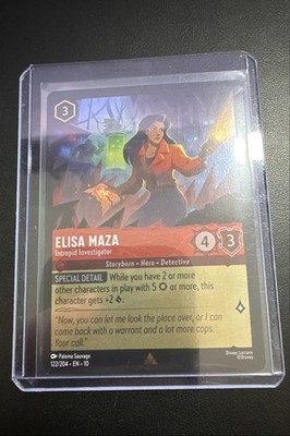 Elisa Maza - Intrepid Investigator 122/204 Whispers in the Well Cold Foil