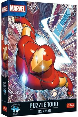 NEW Trefl Jigsaw Puzzle 1000 Pieces Premium Plus Marvel Universe Iron Man