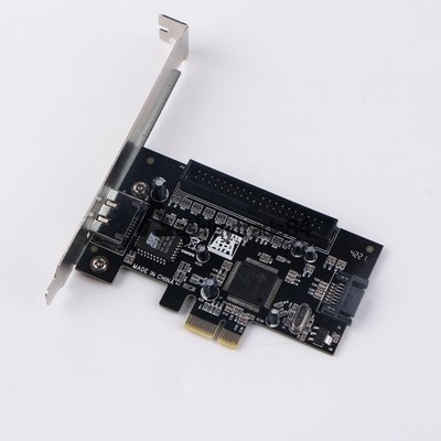 2 Port SATA II 2.0 RAID & 1 IDE 3.5'' to PCI-E PCI Express Adapter Converter Card