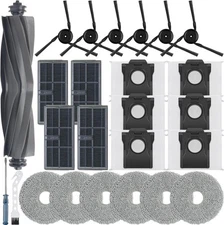 23Pcs Replacement Parts for Dreame X40 Ultra/L40 Ultra/MOVA P10 Pro Gray 