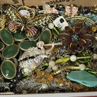 Vintage & Modern Some Signed Costume Jewelry Lot Full Small Priority Box # 4