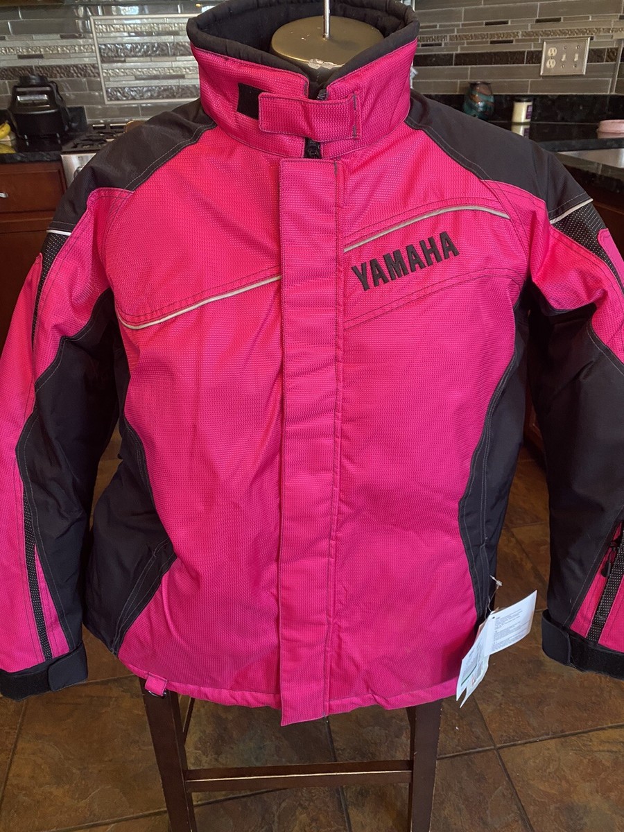 Yamaha Adventure womens Snow Jacket NWT Size 16 Hot Pink Black NWT