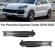 For Porsche Cayenne Turbo 9Y0 LED front bumper daytime running lights 2x