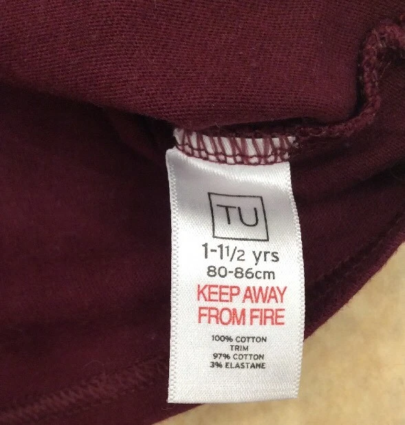 Baby Boys TU Clothes Bundle Long Sleeve Tops Striped Robot Age 12 - 18 Months - Image 4 of 4