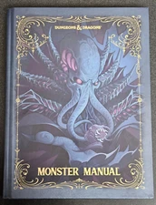 D&D: Monster Manual  2025 Alt. Cover - Minor Damage - Free Shipping
