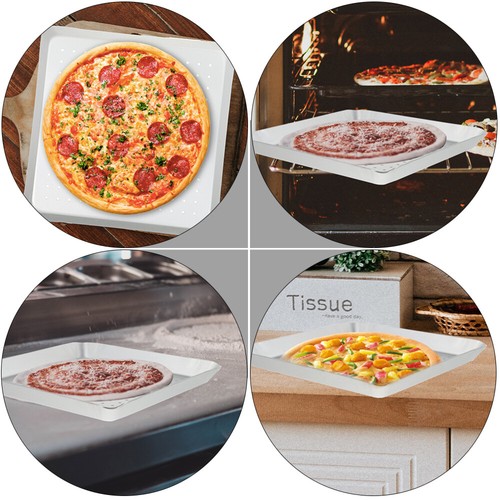 Aluminum Alloy Baking Tray Square Pizza Tray Square Oven Pan - Picture 5 of 12
