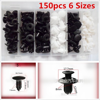 LAND ROVER Body Panel Weatherstrip /& Rubber Door Seal Gasket Push In Rivet Clips