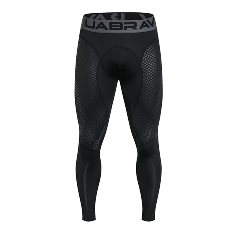 Men Compression Long Pants Tight Leggings Basketball Quick Dry Sport Pants