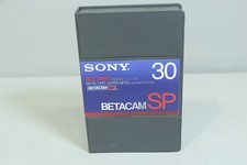 Sony BCT-30MA BETACAM SP Broadcast Master Metal Video Cassette Tape