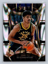 2023-24 Panini Select #333 Ben Sheppard Rookie Mezzanine Tectonic Prizm