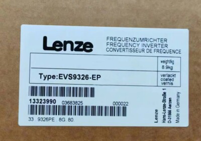 EVS9326-EP New Sealed Lenze Servo Driver Inverter EVS9326-EP