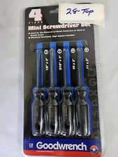 GM Goodwrench GM0022 4 Piece Mini Screwdriver Set