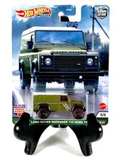 🔵OVER-AND-OUT: Land Rover Defender 110 Hard Top, Hot Wheels, 1:64, 3+, NEW-NEW
