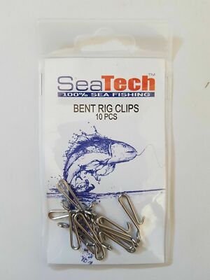 SeaTech 50 Terminali Piombi Con Clip Per Pesca In Mare - RS25