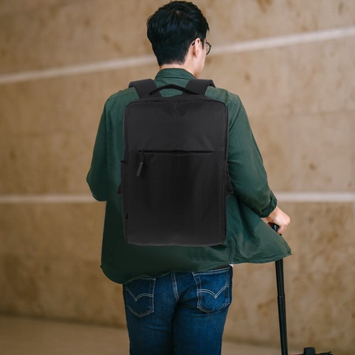 Mann Reisen Laptoptasche Aus Segeltuch Wasserdichter Laptop-Rucksack - Bild 5 von 10