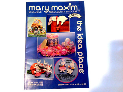 Mary Maxim Catalog -Spring 1992