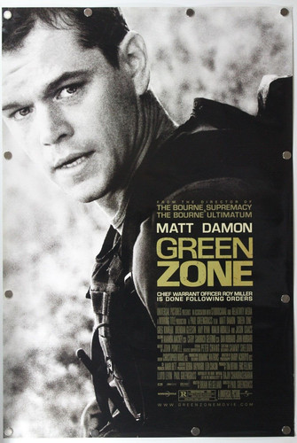 Green Zone 2010 Double Sided Original Movie Poster 27" x 40"