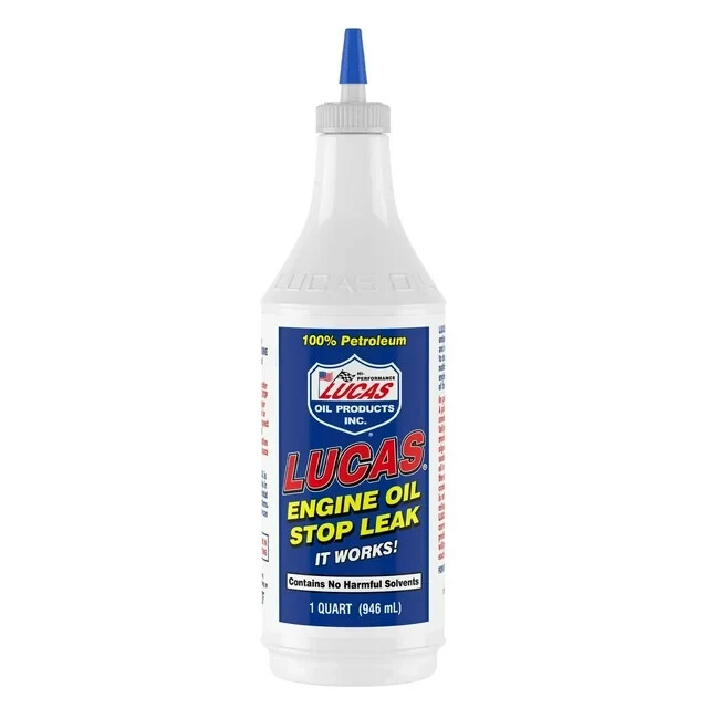 Lucas Oil 10278 Engine Oil Stop Leak -32 Ounce Quart Automotive Additive 2 Pound
