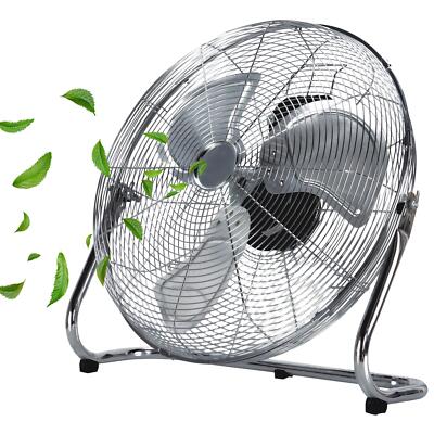Bodenventilator Ventilator Power Windmaschine Luftkühler Standlüfter Raumkühler