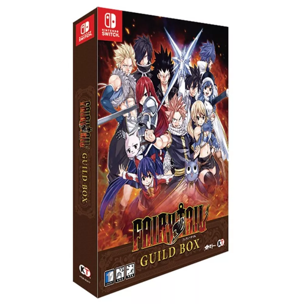 Nintendo Switch Fairy Tail Guild Box Korean Edition eBay