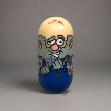 MIGHTY BEANZ 76 FARMER BEAN MAN GUY BEARD HILLBILLY TOY VINTAGE MOOSE COLLECT