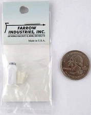 1" Scale Quart of Milk w/Glass Dollhouse Miniature - Farrow Industries #FA11105