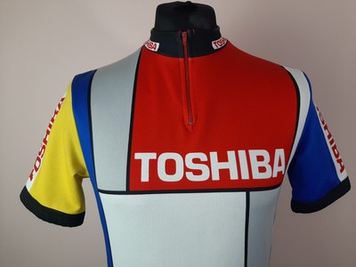 1987 : le maillot TOSHIBA-LA VIE CLAIRE de Jean-François Bernard
