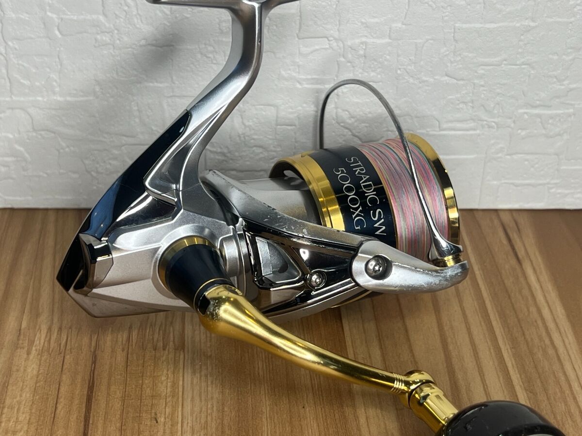 Shimano 18 Stradic SW 5000XG Spinning Jigging Game Reel Very Shimano 18 Stradic SW 5000XG Spinning Jigging Game Reel Very