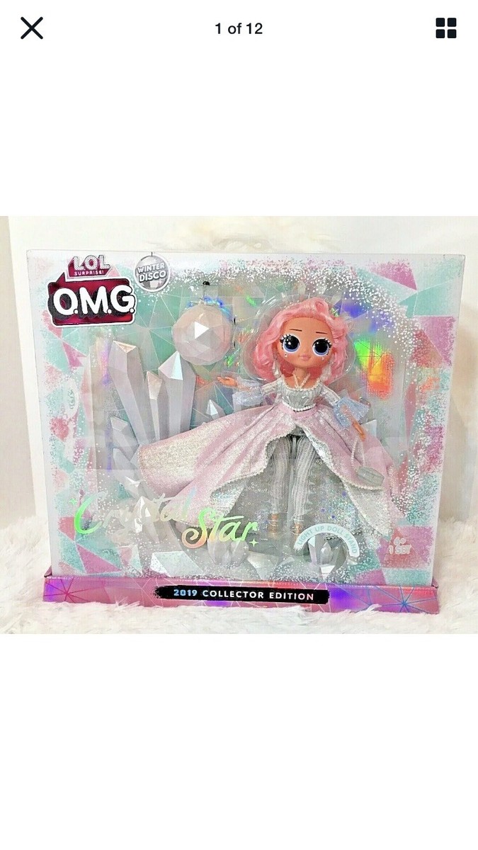 LOL Surprise DOLL Winter Disco OMG Queen Crystal Star LIGHT
