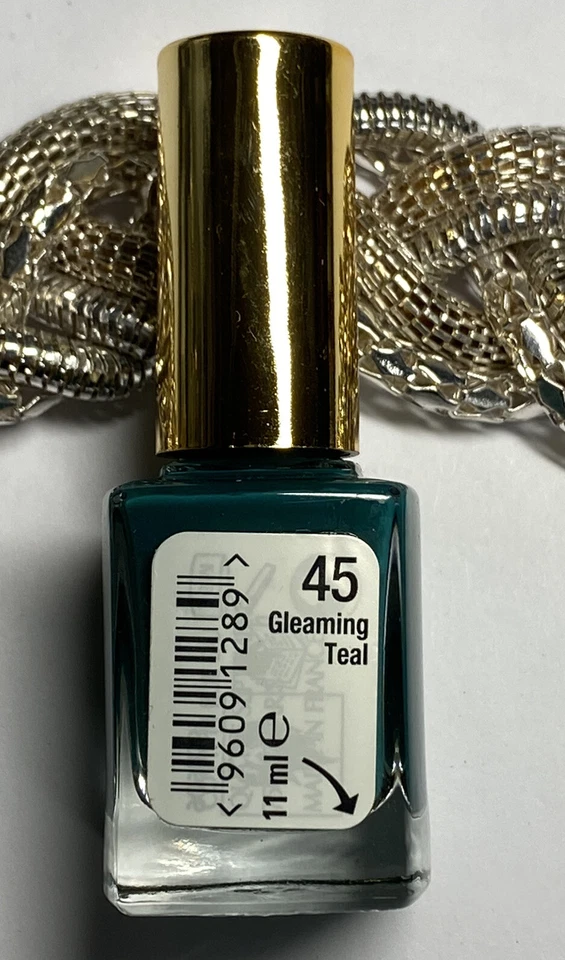 Max Factor x Gel Shine Lacquer 45 Gleaming Teal 11ml - Bild 2 von 2