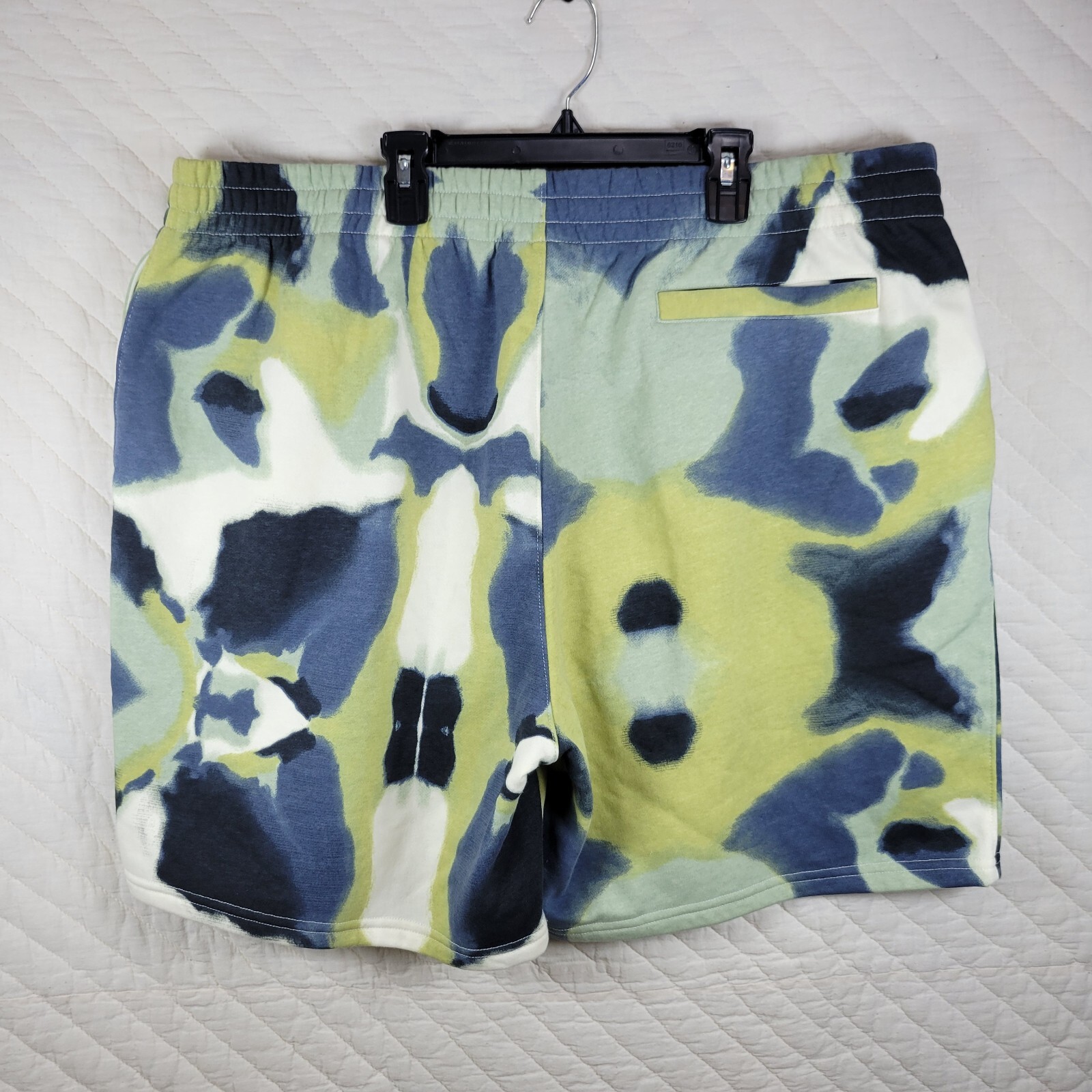 Pantaloncini Fila XXL 2XL Multicolore Mimetico Uomo Logo Cotone Elastico Vita Coulisse