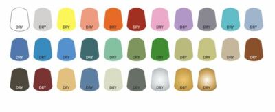 CITADEL DRY PAINTS