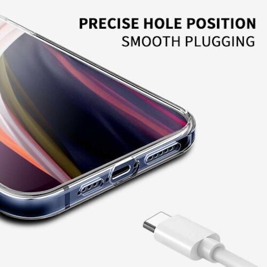 Cover Trasparente iPhone 15 Pro Max - Custodia Protettiva Slim TPU