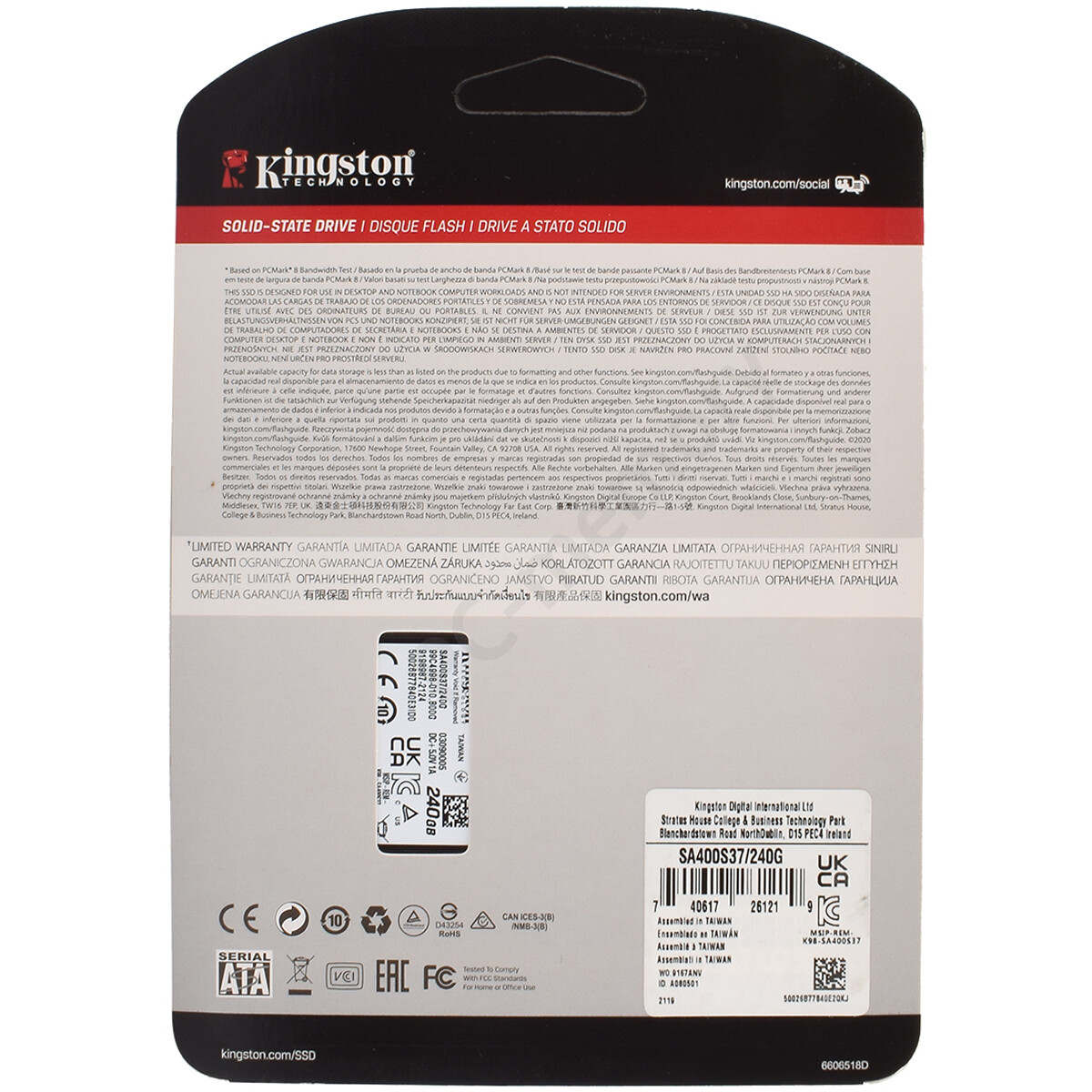Kingston A400 SSD SATA III 2.5 inch 120GB 240GB 480GB 960GB