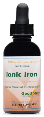 Ultra Concentrate Liquid Ionic Iron Supplement 2 fl oz by Good State