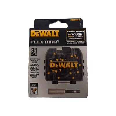 DeWalt DWABYTFT-31 FLEXTORQ Bit Set | 30PC PH2 BITS + Magnetic Bit holder