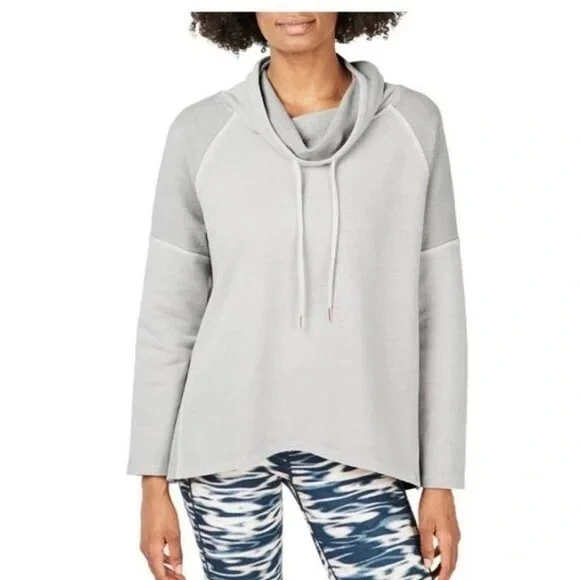sweaty-betty paradise cowl neck pullover sweatshirt
