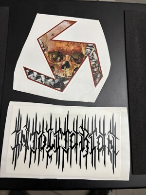 Intolitarian Stickers Deathkey Deathangle Absolution Noisecore Bizarre ...