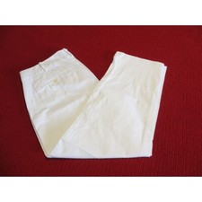 TALBOTS WHITE CROP PANTS SIZE 10 PETITE