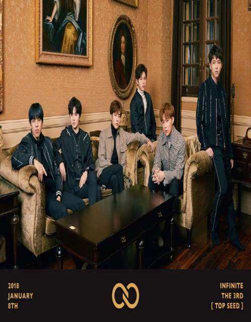 Infinite-[Top Seed] 3rd Album CD+Poster+Booklet+3D Card+Post+PhotoCard ...