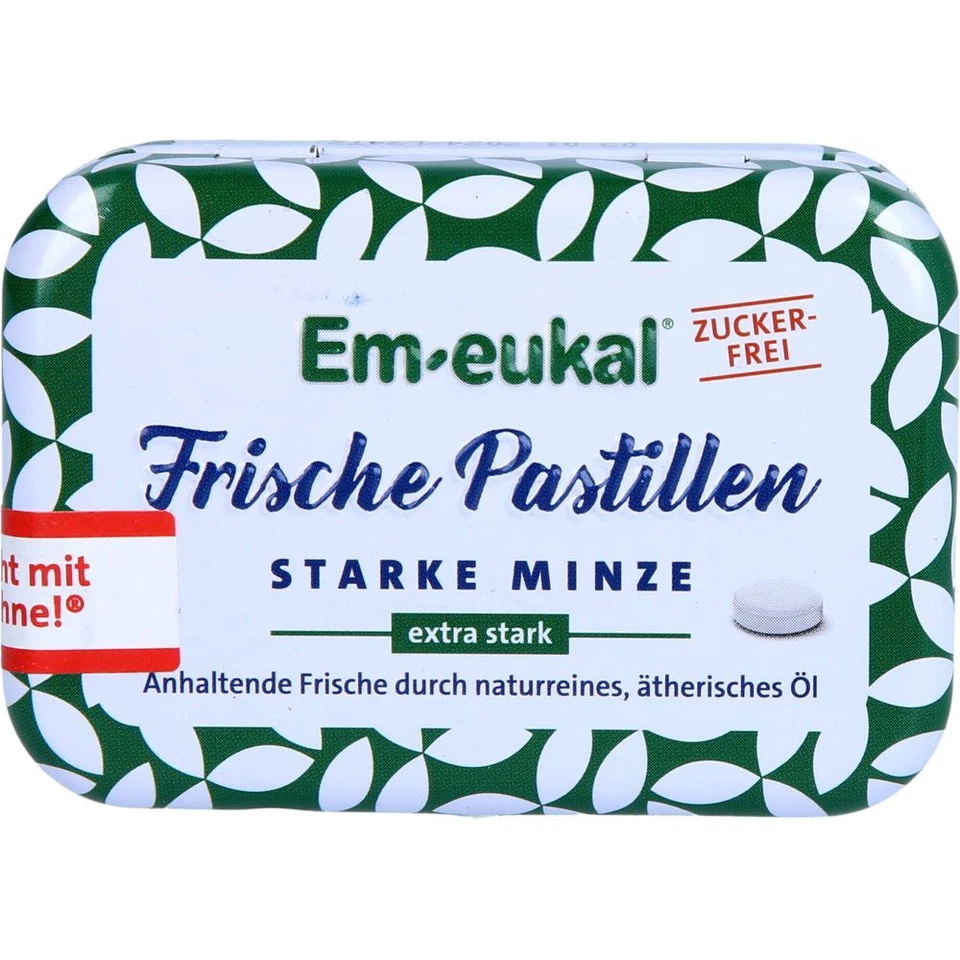 DR. C. SOLDAN GMBH EM EUKAL Frische Pastillen starke Minze zuckerfrei 20 g PZN14331315