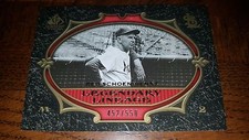 2007 SP LEGENDARY CUTS LEGENDARY LINEAGE RED SCHOENDIENST CARD #D 452/550