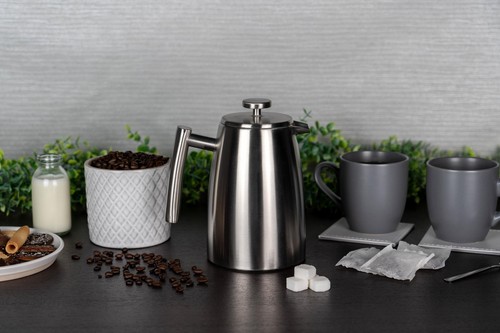 Cafetera de doble pared Café Stål Belmont de acero inoxidable 18/10 de alta c... - Imagen 6 de 6