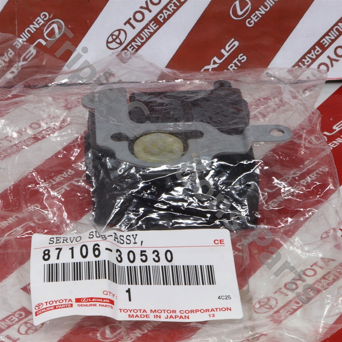 Toyota Genuine 87106-30530 Damper Servo Sub-As Air Conditioner