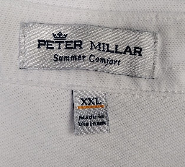 Peter Millar Summer Comfort Solid White Performan… - image 8