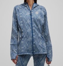  160 Adidas by Stella McCartney Women's Blue Truepace Track Jacket Size XS
