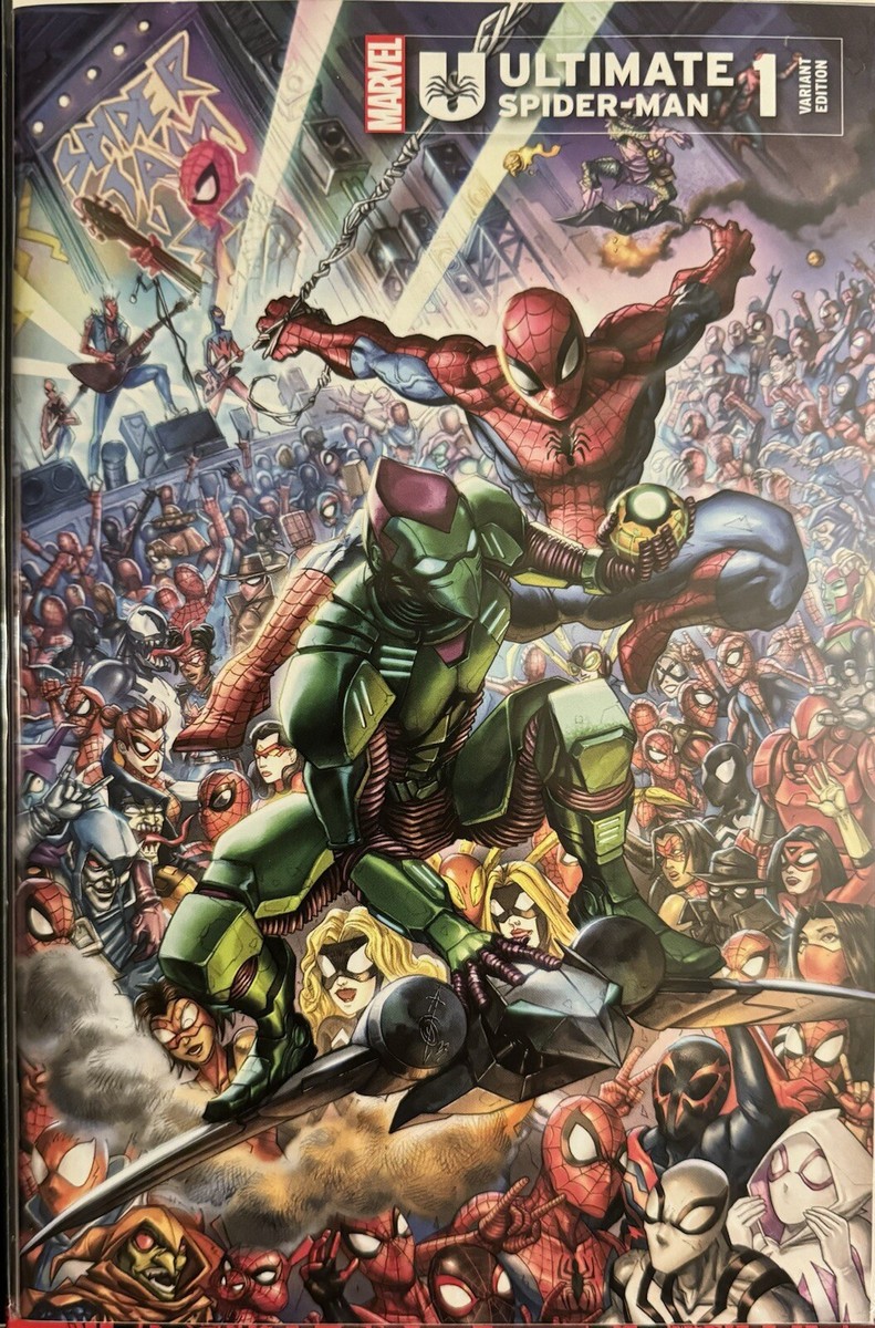 アメコミ Ultimate spider man 全巻 1-133 リーフ　レア ULTIMATE SPIDER-MAN #1 (ALAN QUAH EXCLUSIVE VARIANT) MARVEL 2024