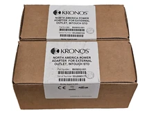 2 Kronos 8609002-001 InTouch 9000 Time Clock Switching Power Supply Adapter